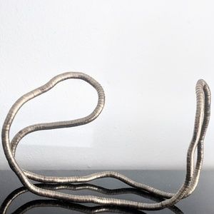 Jewelry - Flexible silver statement necklace Jewelry - Flexible silver statement necklace